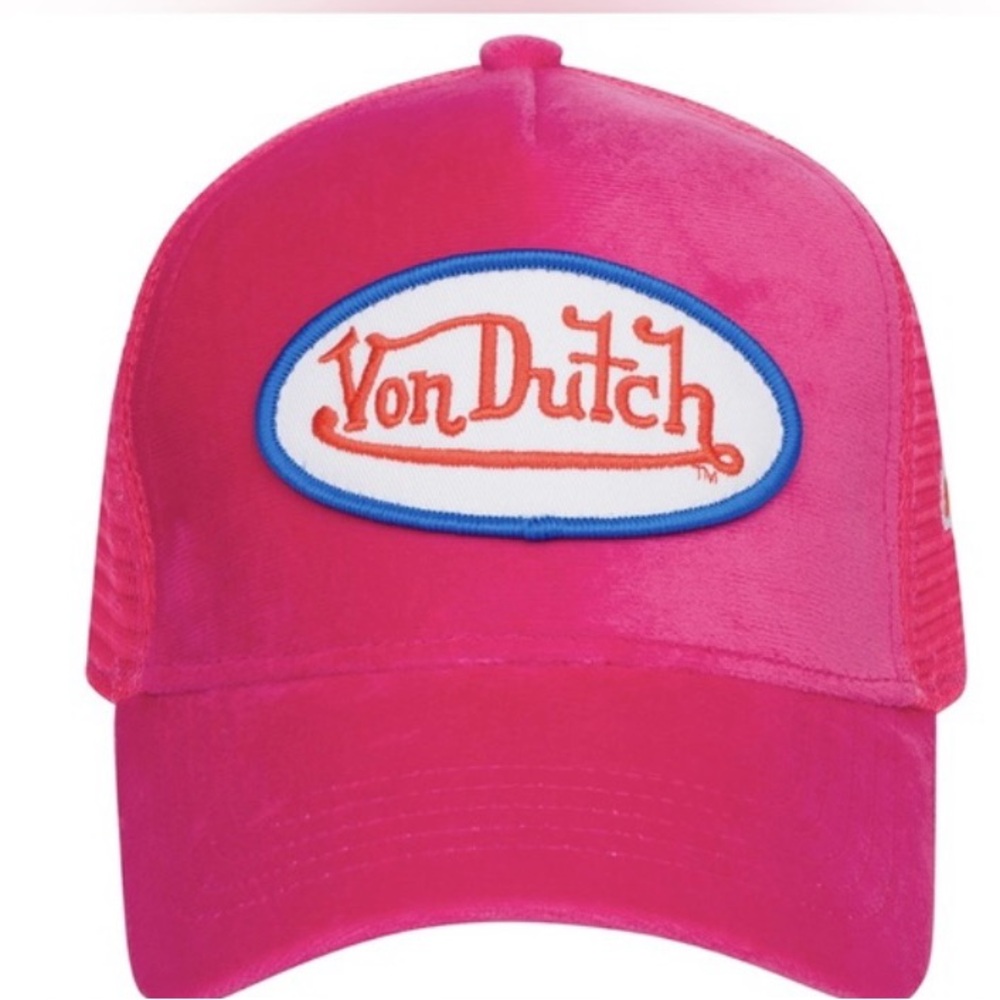 Von Dutch Hollywood Velvet Trucker Hat